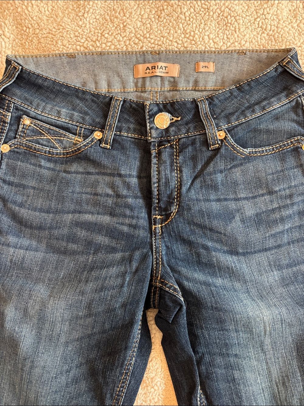 Ariat Women's Dark Blue Bootcut Jeans